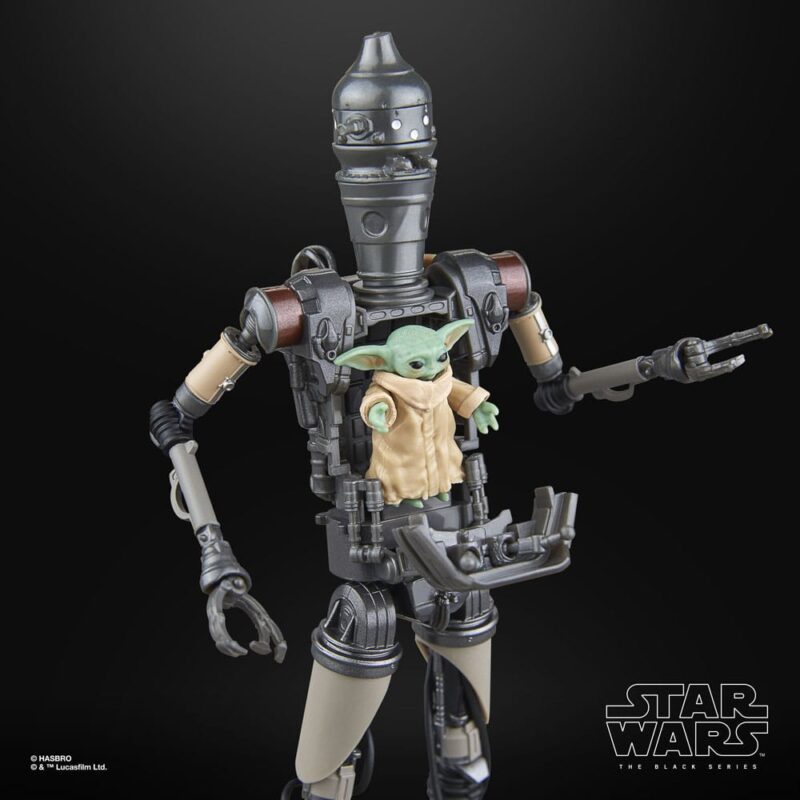 Star Wars: The Mandalorian Black Series Action Figure 2-Pack IG-12 & Grogu 15 cm - immagine 5