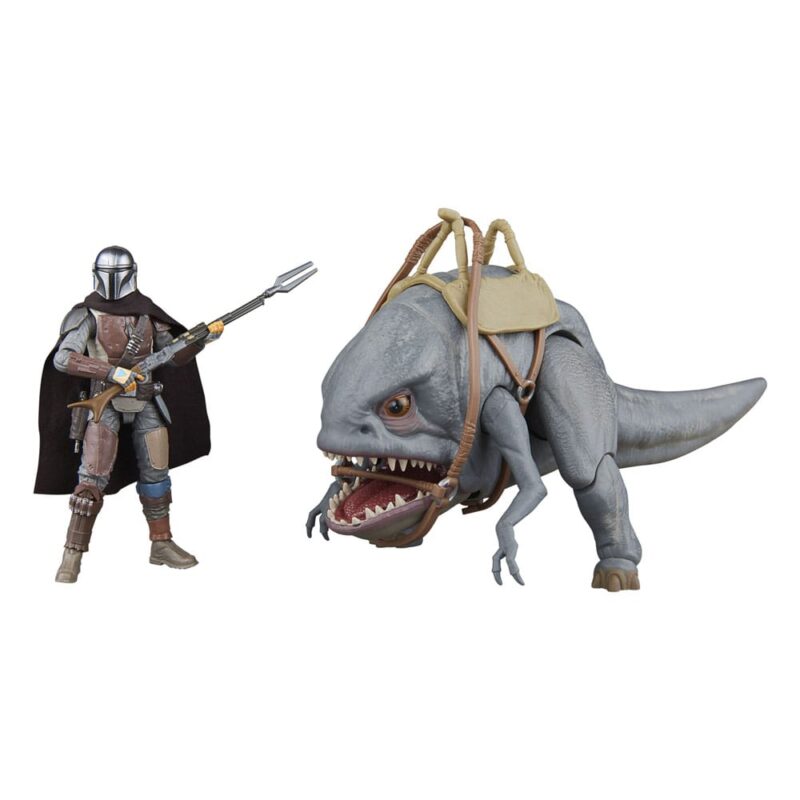 Star Wars: Obi-Wan Kenobi Vintage Collection Action Figure 2-Pack Blurrg & The Mandalorian 10 cm - immagine 4