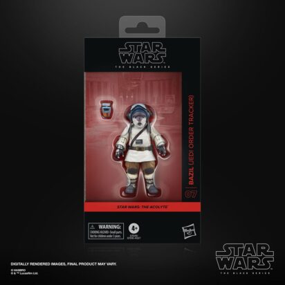 Star Wars: The Acolyte Black Series Action Figure Bazil (Jedi Order Tracker) 15 cm