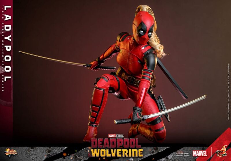 Deadpool & Wolverine Movie Masterpiece Action Figure 1/6 Ladypool 30 cm - immagine 3