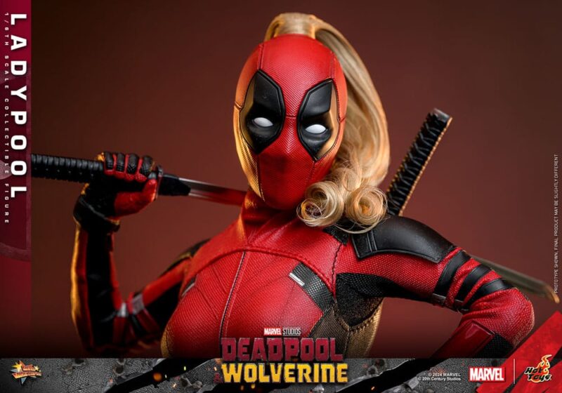 Deadpool & Wolverine Movie Masterpiece Action Figure 1/6 Ladypool 30 cm - immagine 5