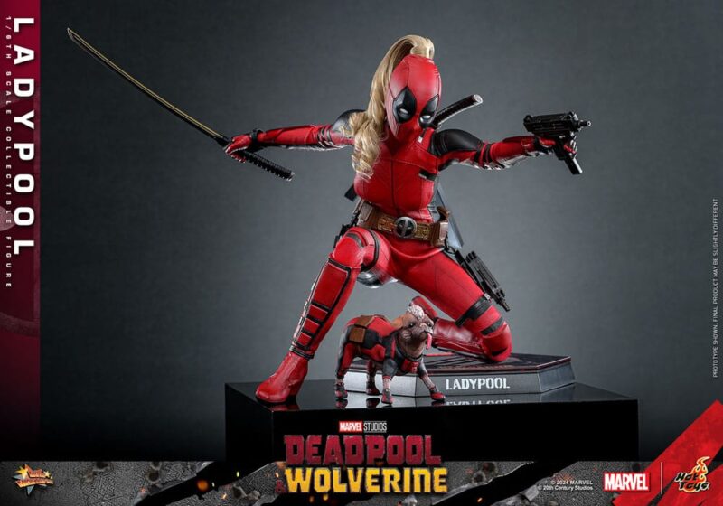 Deadpool & Wolverine Movie Masterpiece Action Figure 1/6 Ladypool 30 cm - immagine 7