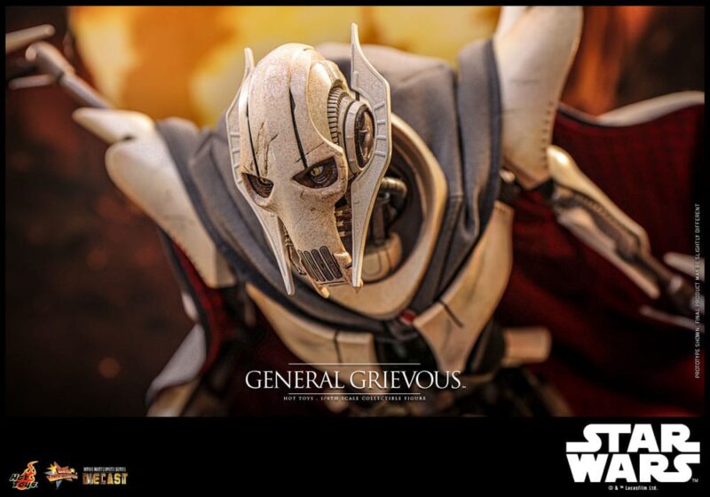 Star Wars Movie Masterpiece Diecast Action Figure 1/6 General Grievous 42 cm - immagine 4