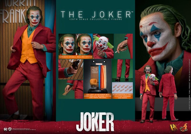 Joker Movie Masterpiece Action Figure 1/6 The Joker 30 cm - immagine 7