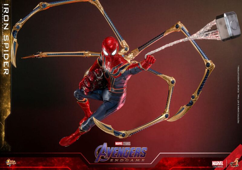 Avengers: Endgame Movie Masterpiece Action Figure 1/6 Iron Spider 28 cm - immagine 6
