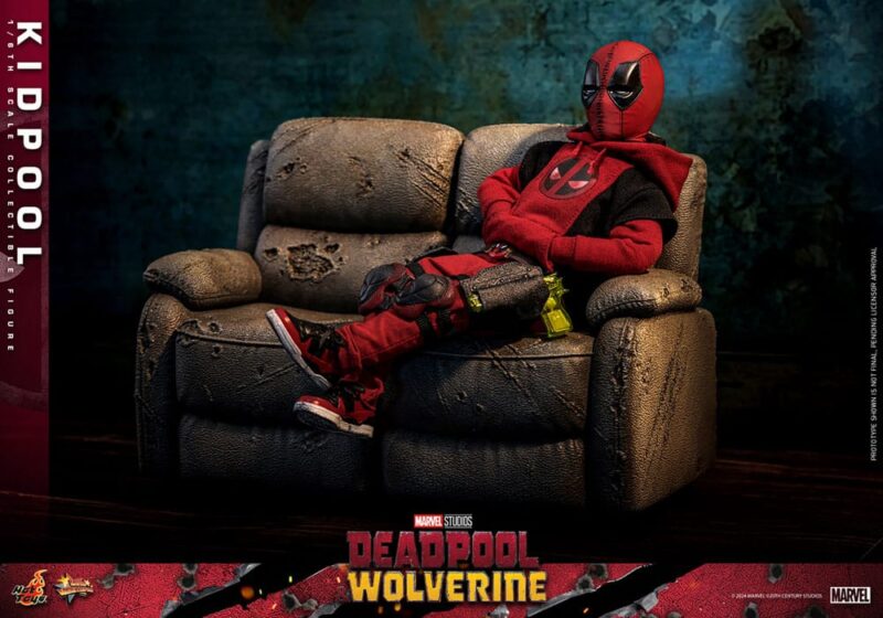 Deadpool & Wolverine Movie Masterpiece Action Figure 1/6 Kidpool 22 cm - immagine 4