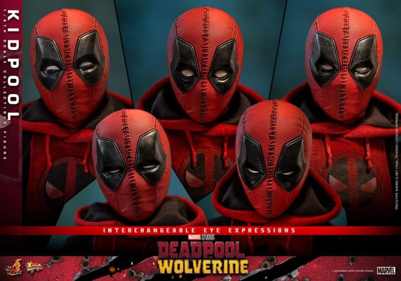 Deadpool & Wolverine Movie Masterpiece Action Figure 1/6 Kidpool 22 cm - immagine 5
