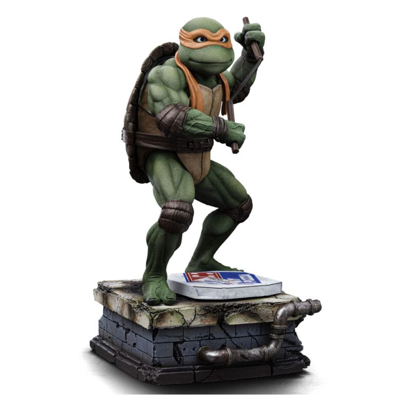 Teenage Mutant Ninja Turtles Art Scale Statue 1/10 Michelangelo 19 cm - immagine 2