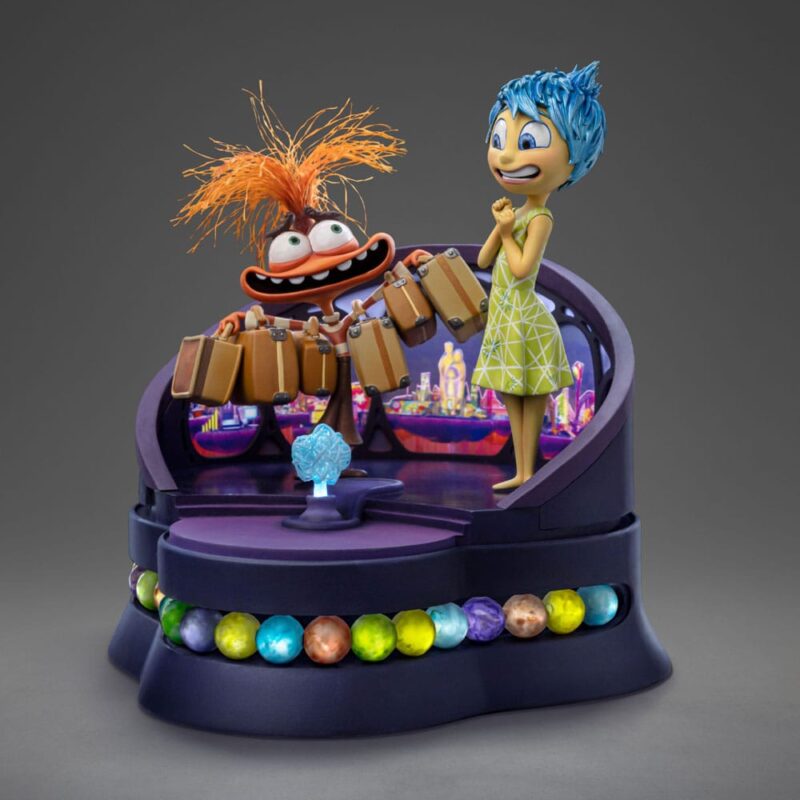 Inside Out 2 Deluxe Art Scale Statue 1/10 Joy and Anxiety 26 cm - immagine 2