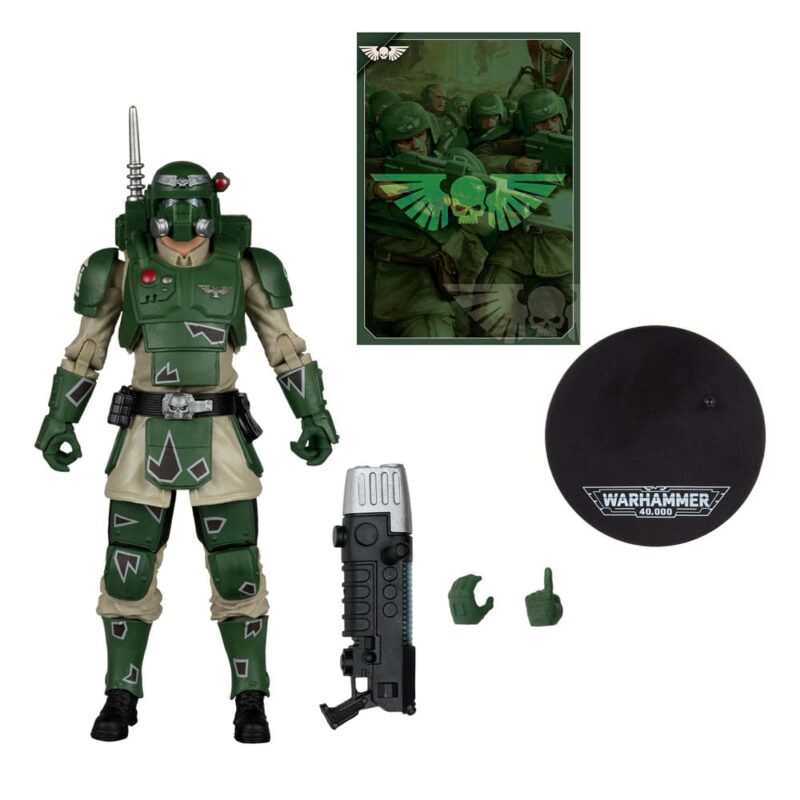 Warhammer 40,000 Action Figure Kasrkin (Astra Militarum) 18 cm - immagine 2
