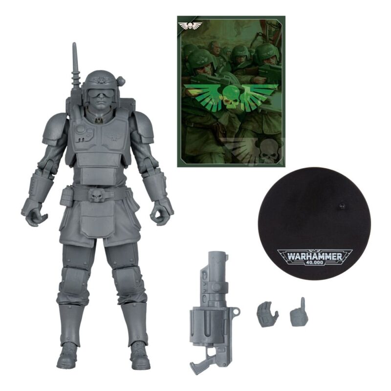 Warhammer 40,000 Action Figure Kasrkin (Astra Militarum) Artist Proof 18 cm - immagine 2