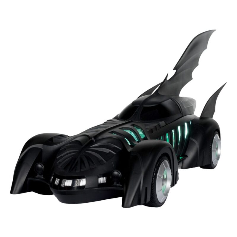 Batman Forever DC Multiverse Action Figure with Vehicle Alfred Pennyworth & Batmobile (Gold Label) 79 cm - immagine 3