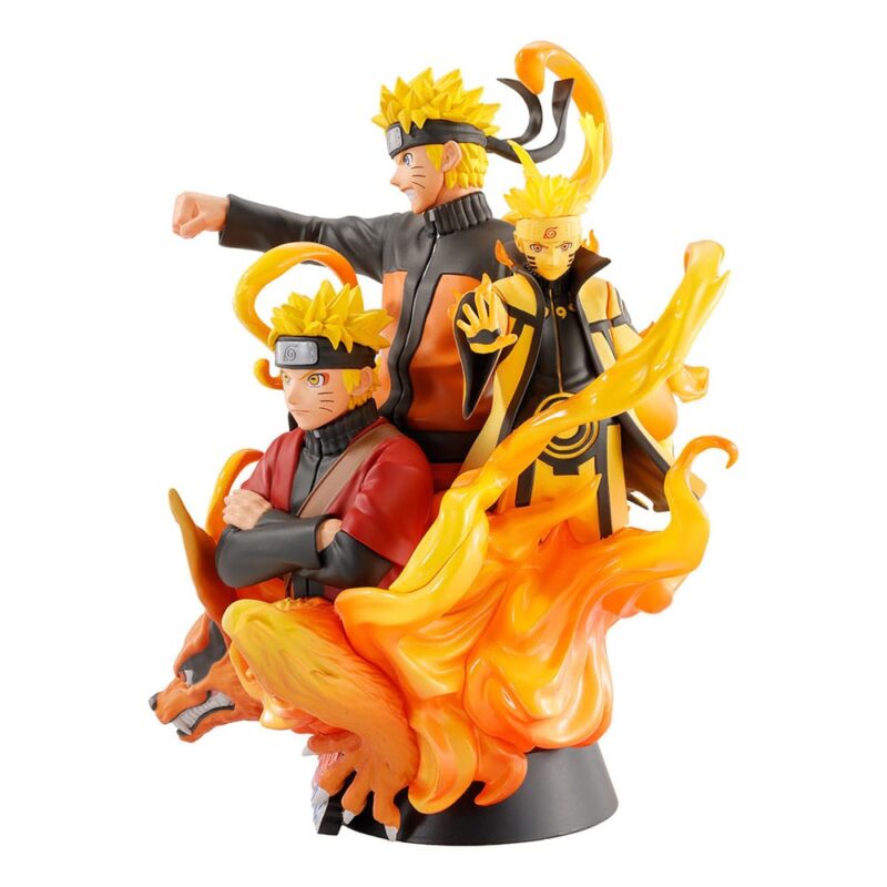 Naruto Shippuden Petitrama DX PVC Mini Statue Naruto 01 15 cm - immagine 2