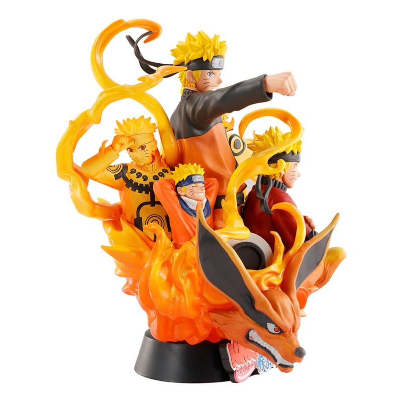 Naruto Shippuden Petitrama DX PVC Mini Statue Naruto 01 15 cm - immagine 3