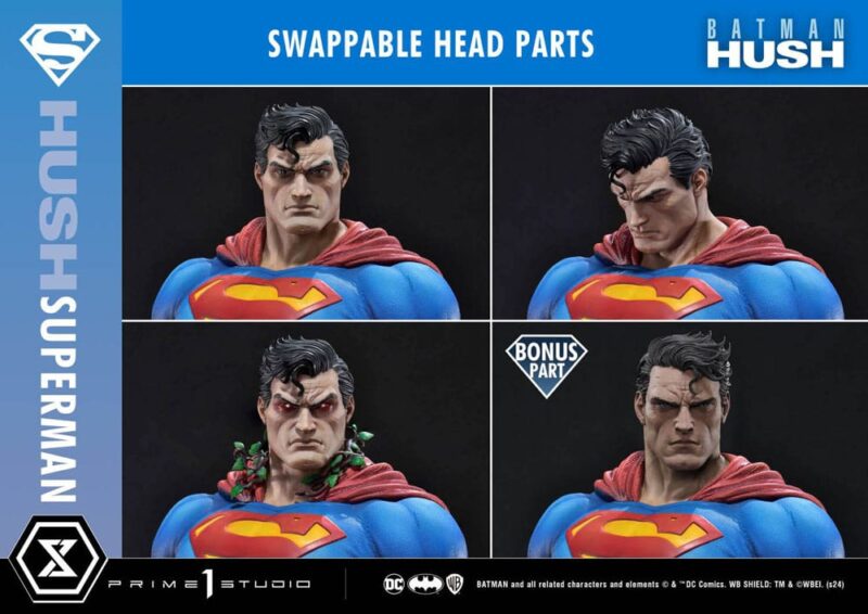 DC Comics Premium Masterline Series Statue 1/4 Batman: Hush (Comic) Superman Bonus Version 77 cm - immagine 3