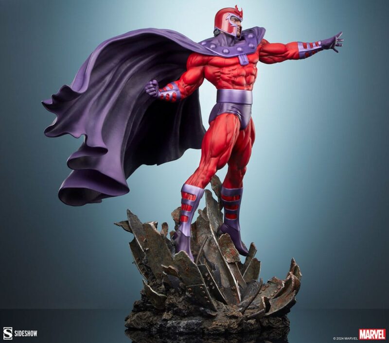 Marvel Premium Format Statue Magneto: Master of Magnetism 64 cm - immagine 3