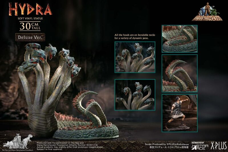 Jason and the Argonauts Soft Vinyl Statue Hydra Deluxe Version 30 cm - immagine 3