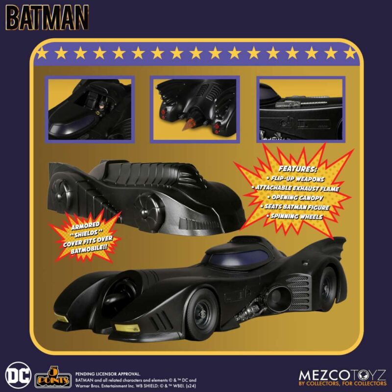 5 Points 1989 Batman Batmobile - immagine 2