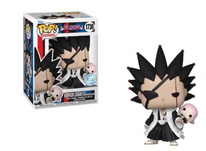 Bleach POP! Animation Vinyl Figure Kenpachi Zaraki with Yachiru Kusajishi Limited 9 cm