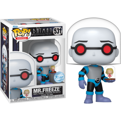 Batman: The Animated Series POP! Movies Vinyl Figure Mr. Freeze with Nora Limited 9 cm