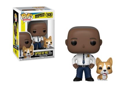 Brooklyn Nine-Nine POP! TV Vinyl Figure Cpt Holt w/dog 9 cm