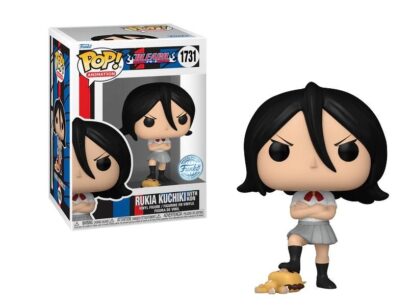 Bleach POP! Animation Vinyl Figure Rukia Kuchiki with Kon Limited 9 cm