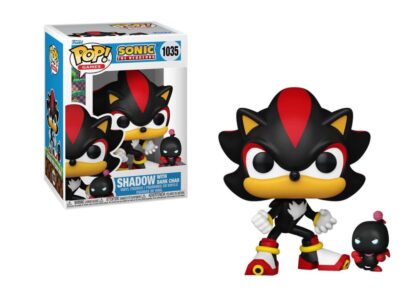 Sonic The Hedgehog POP & Buddy! Vinyl Figure Shadow w/DChao 9 cm