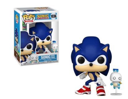 Sonic The Hedgehog POP & Buddy! Vinyl Figure Sonic w/ HChao 9 cm