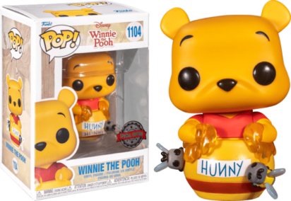 Disney POP! Animation Vinyl Figure Winnie in Honey Pot 9 cm