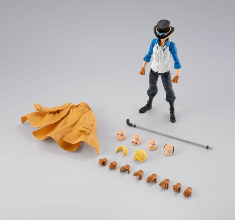 One Piece S.H.Figuarts Action Figure Sabo Revolutionary Army Chief of Staff Ver. 16 cm - immagine 6