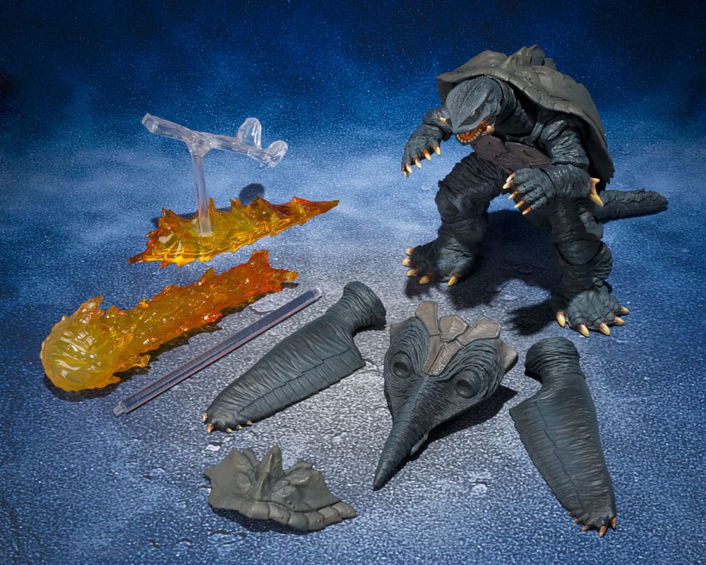 Gamera 1996 S.H. MonsterArts Action Figure Gamera Sendai Decisive Battle Ver. 14 cm - immagine 5