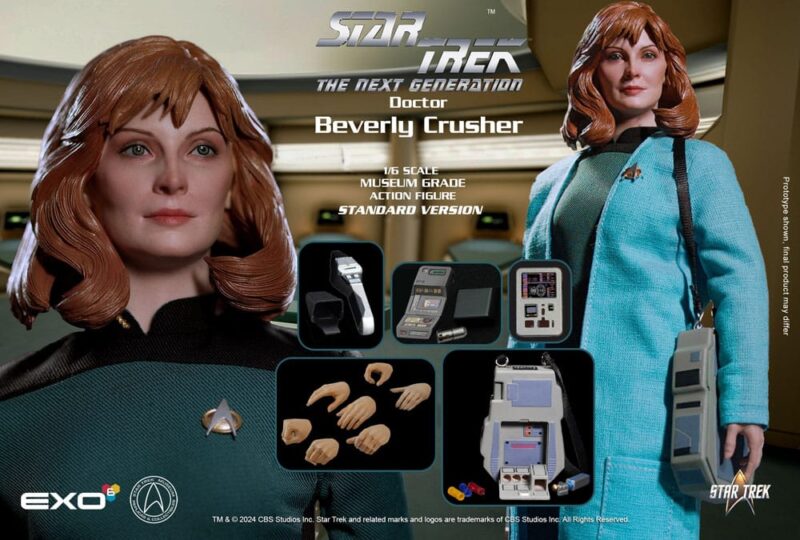 Star Trek: The Next Generation Action Figure 1/6 Dr. Beverly Crusher (Standard Edition) 27 cm - immagine 4