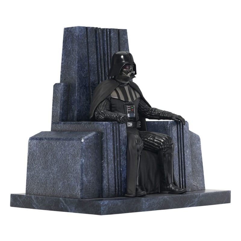 Star Wars: Obi-Wan Kenobi Premier Collection 1/7 Darth Vader on Throne 25 cm - immagine 2