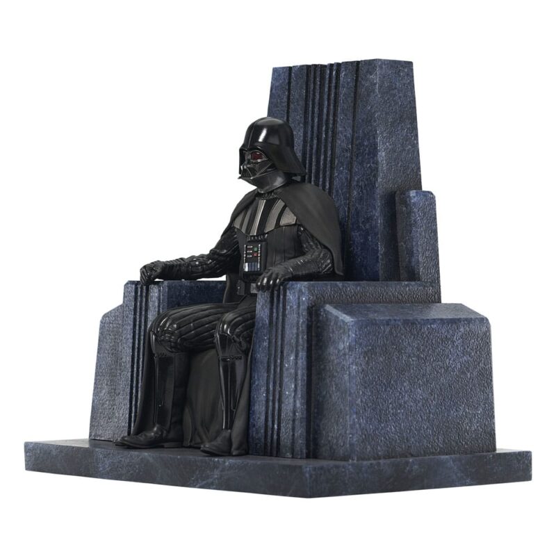 Star Wars: Obi-Wan Kenobi Premier Collection 1/7 Darth Vader on Throne 25 cm - immagine 3