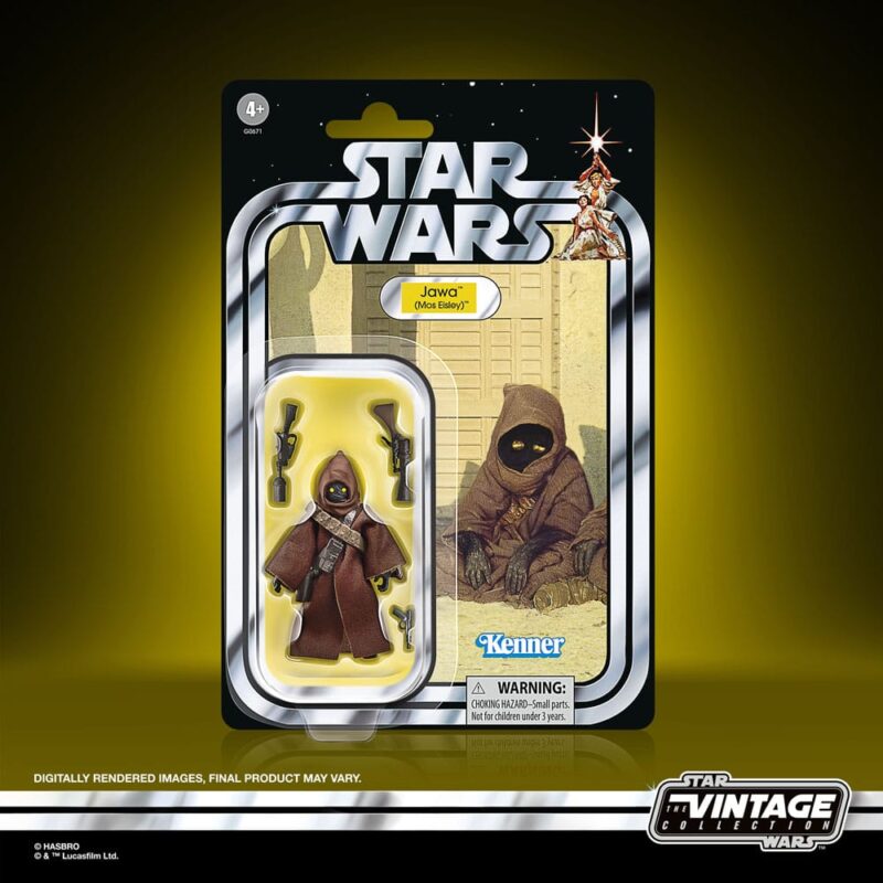 Star Wars Episode IV Vintage Collection Playset Streets of Mos Eisley with Jawa Action Figure - immagine 6
