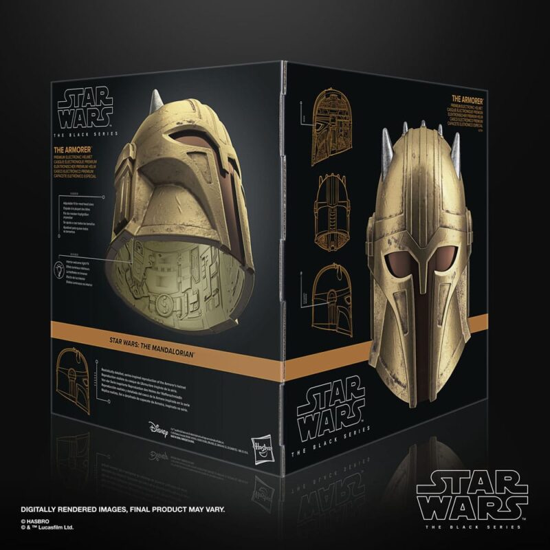 Star Wars: The Mandalorian Black Series Electronic Helmet The Armorer - immagine 6