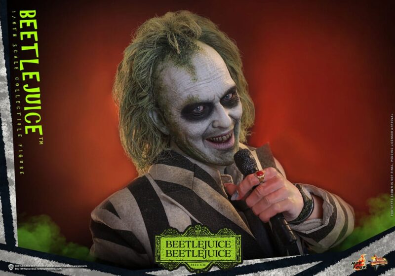 Beetlejuice Beetlejuice Movie Masterpiece Action Figure 1/6 Beetlejuice 30 cm - immagine 4