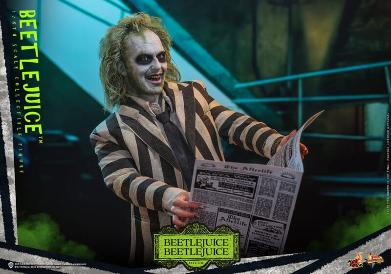 Beetlejuice Beetlejuice Movie Masterpiece Action Figure 1/6 Beetlejuice 30 cm - immagine 5