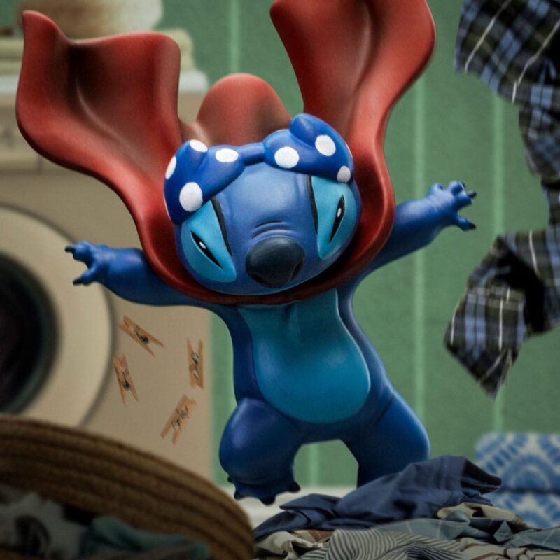 Lilo & Stitch Art Scale Statue 1/10 Stitch Laundry 19 cm - immagine 4
