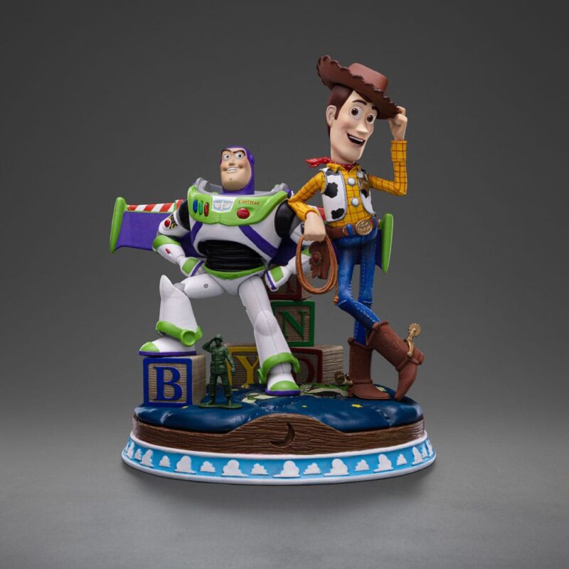 Toy Story Deluxe Art Scale Statue 1/10 Buzz & Woody 38 cm - immagine 3