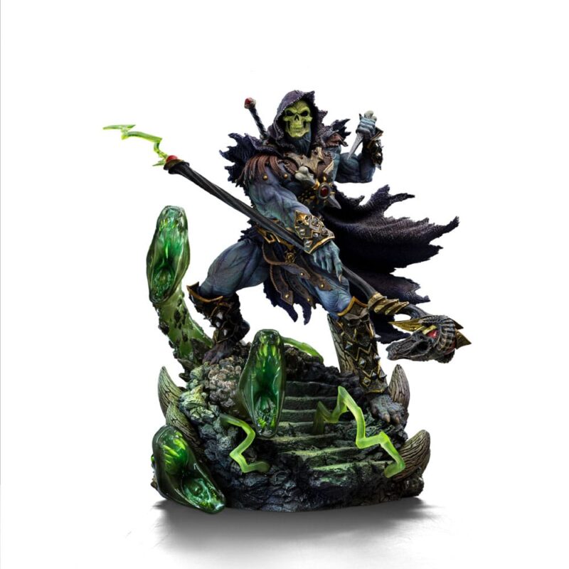 Masters of the Universe Deluxe Art Scale Statue 1/10 Skeletor Unleashed 23 cm - immagine 2