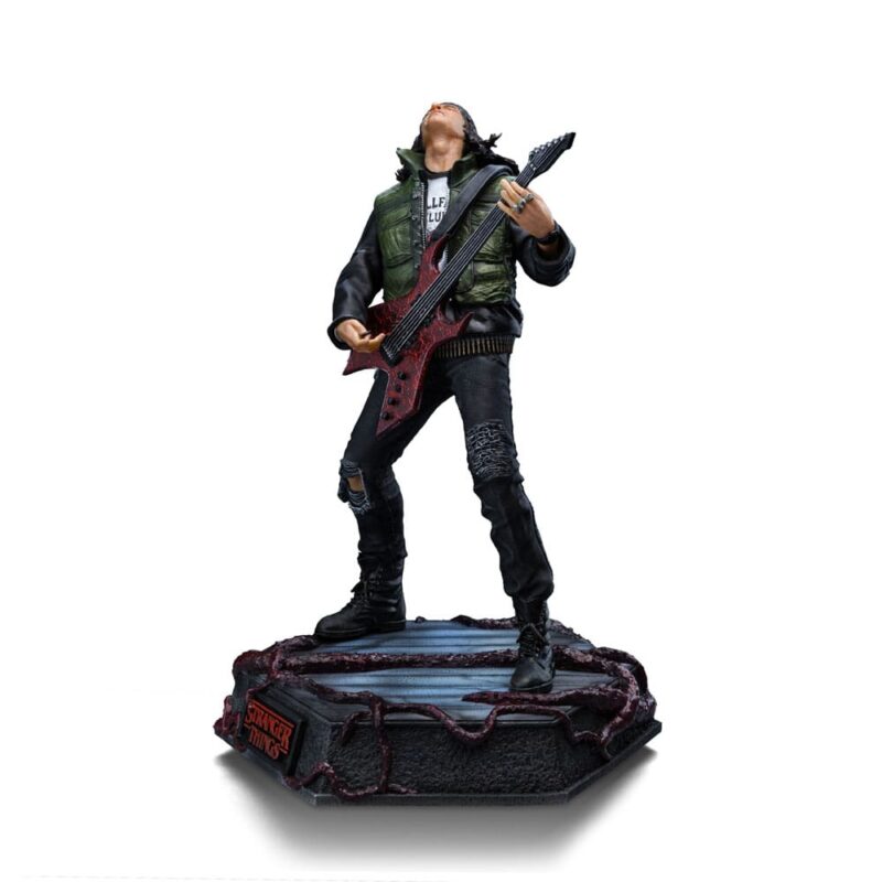 Stranger Things Deluxe Art Scale Statue 1/10 Eddie Munson 20 cm - immagine 2