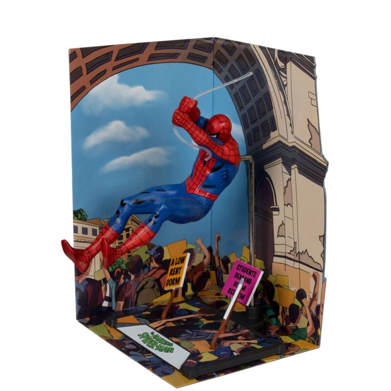 Marvel Collection PVC Statue 1/10 Spider-Man & Scene Gold Label (The Amazing Spider-Man #68) 15 cm - immagine 3