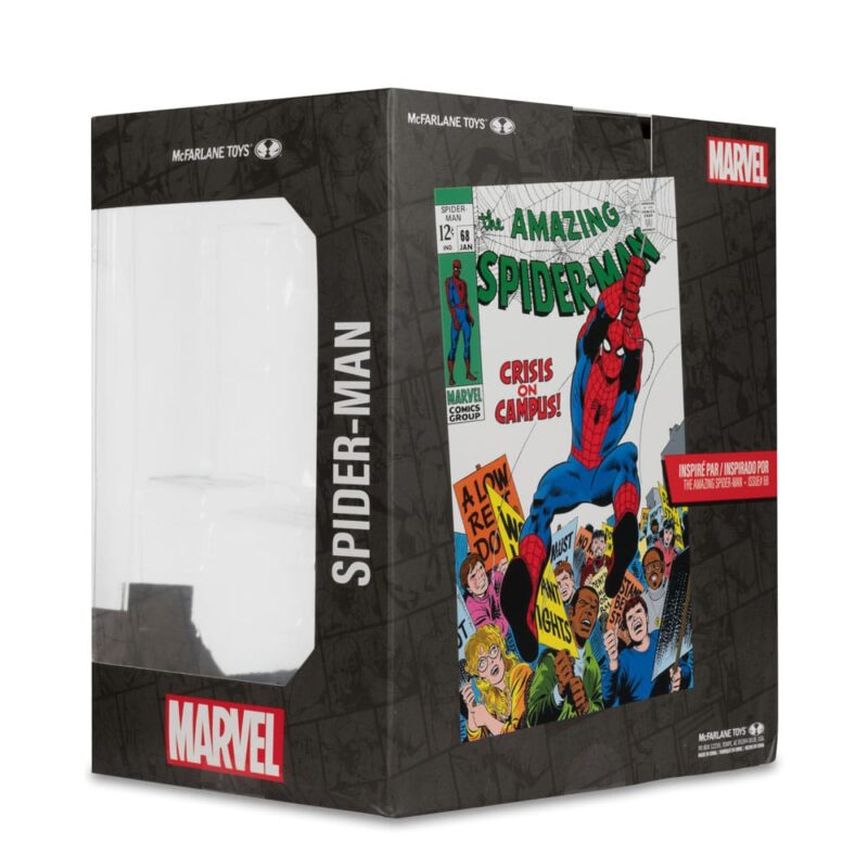 Marvel Collection PVC Statue 1/10 Spider-Man & Scene Gold Label (The Amazing Spider-Man #68) 15 cm - immagine 4