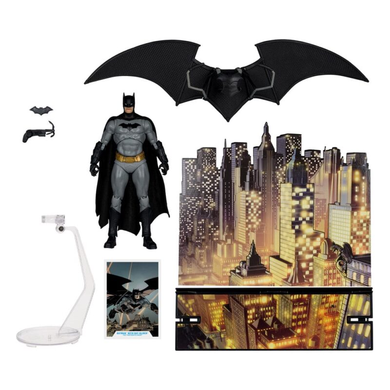 DC Multiverse Action Figure Batman with Bat-Glider (The Thirteenth Hour) (Gold Label) 18 cm - immagine 3
