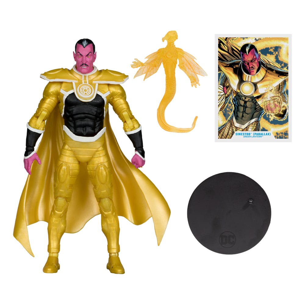 DC Multiverse Action Figure Sinestro (Parallax) (Green Lantern) (Gold Label) 18 cm - immagine 2