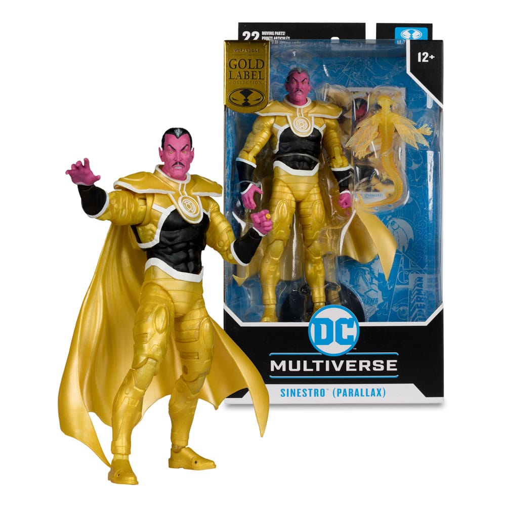 DC Multiverse Action Figure Sinestro (Parallax) (Green Lantern) (Gold Label) 18 cm
