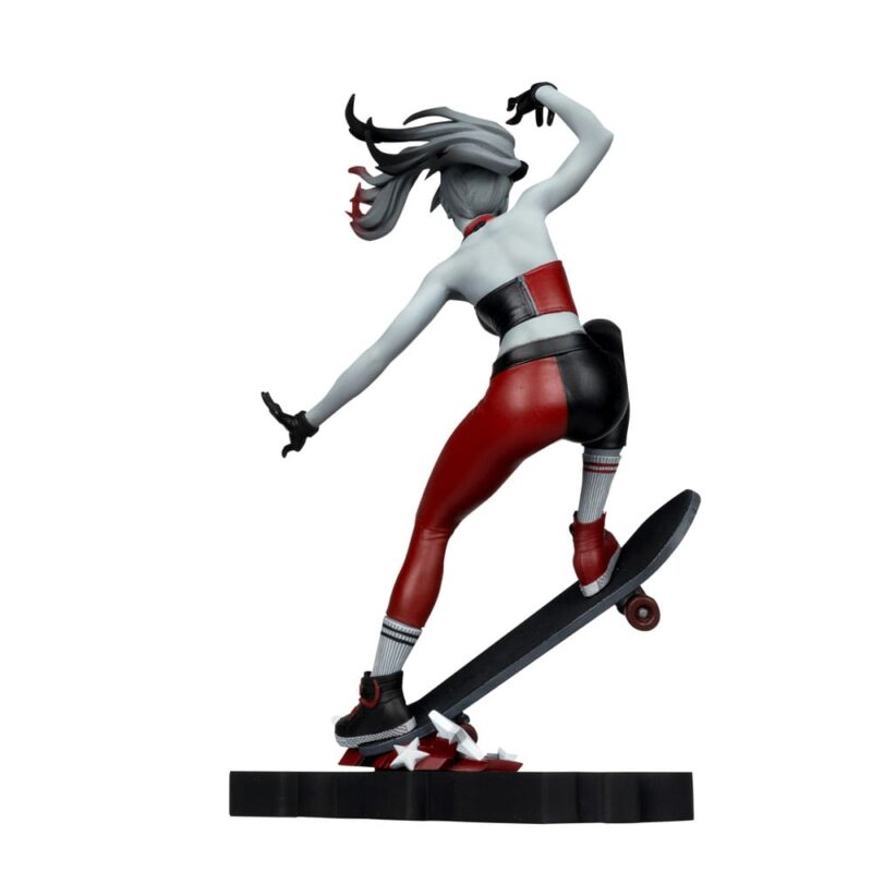 DC Direct Harley Quinn: Red, White & Black Statue 1/10 Harley Quinn by Ivan Tao 20 cm - immagine 3