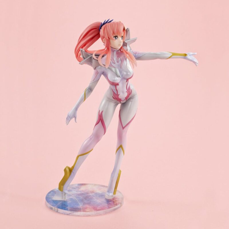 Mobile Suit Gundam Seed Freedom GGG Statue Lacus Clyne Pilot Suit Ver. 22 cm - immagine 3