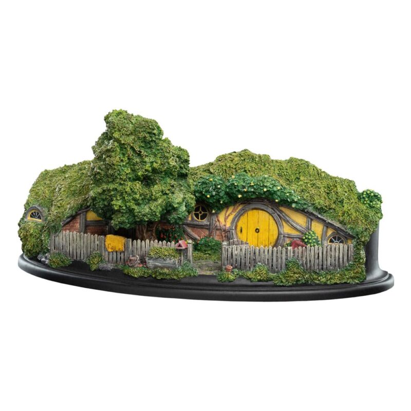 The Hobbit Statue Hobbit Hole - 25 Gandalf's Cutting 14 cm - immagine 2